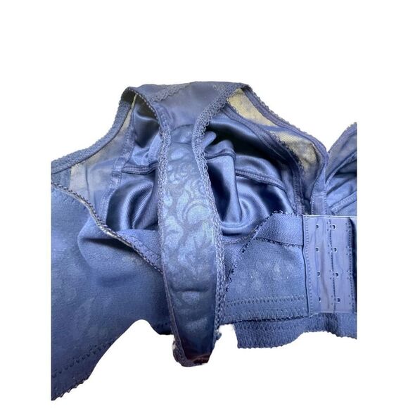 Playtex Women's Blue 18 Hour Ultimate Shoulder Comfort Bra Size 44D NWT - Picture 7 of 7